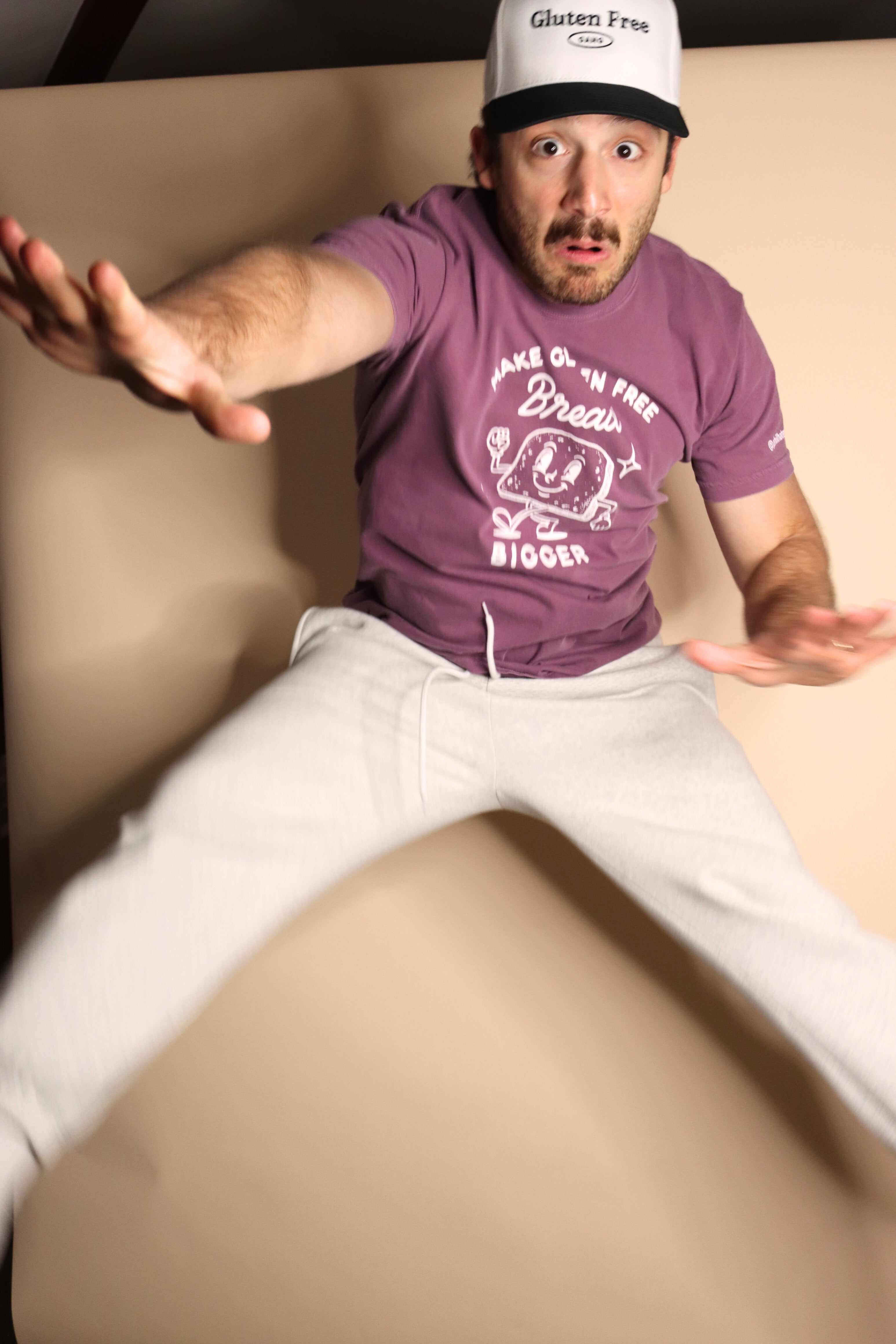 "make gluten free bread bigger" tee - berry