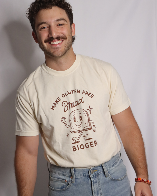 SALE | "make gluten free bread bigger" - short sleeve t-shirt (berry)