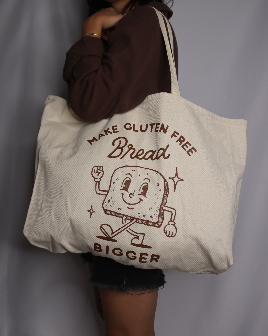 make gluten free bread bigger tote (large size)