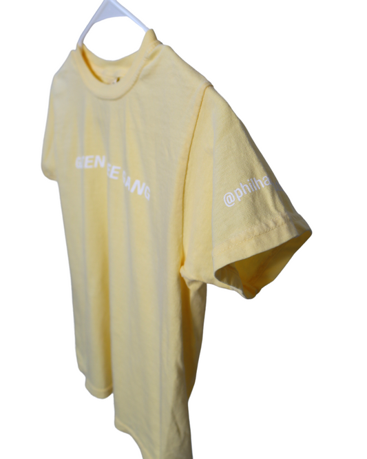 SALE | YOUTH "gluten free gang" - short sleeve t-shirt (butter yellow)