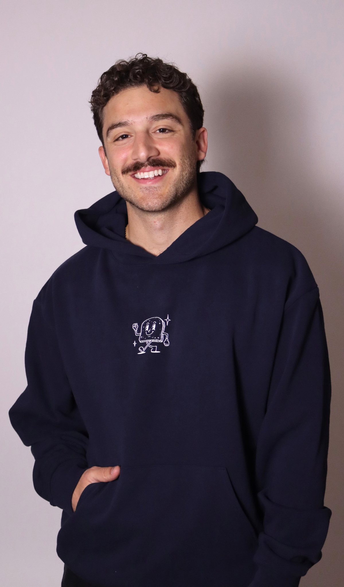 PRE-ORDER | "gluten free gang" hoodie - navy
