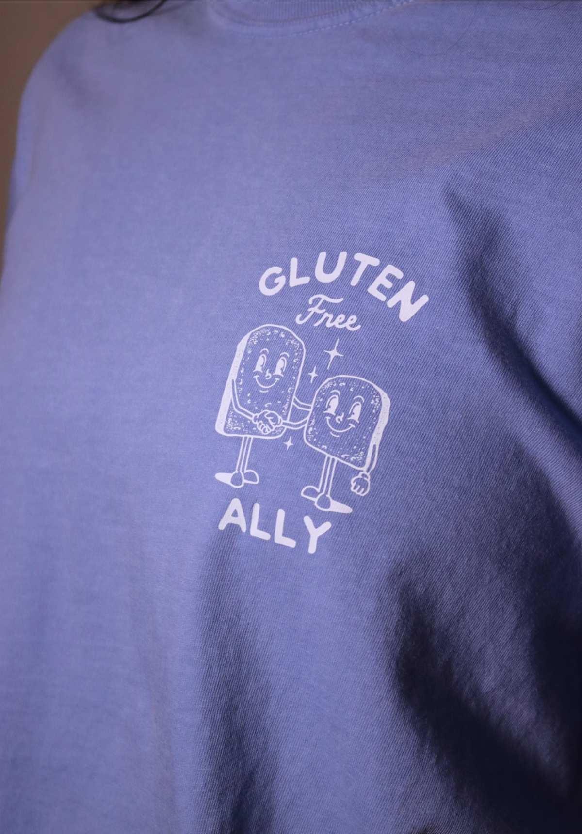 PRE-ORDER | "GF Ally" tee - washed denim