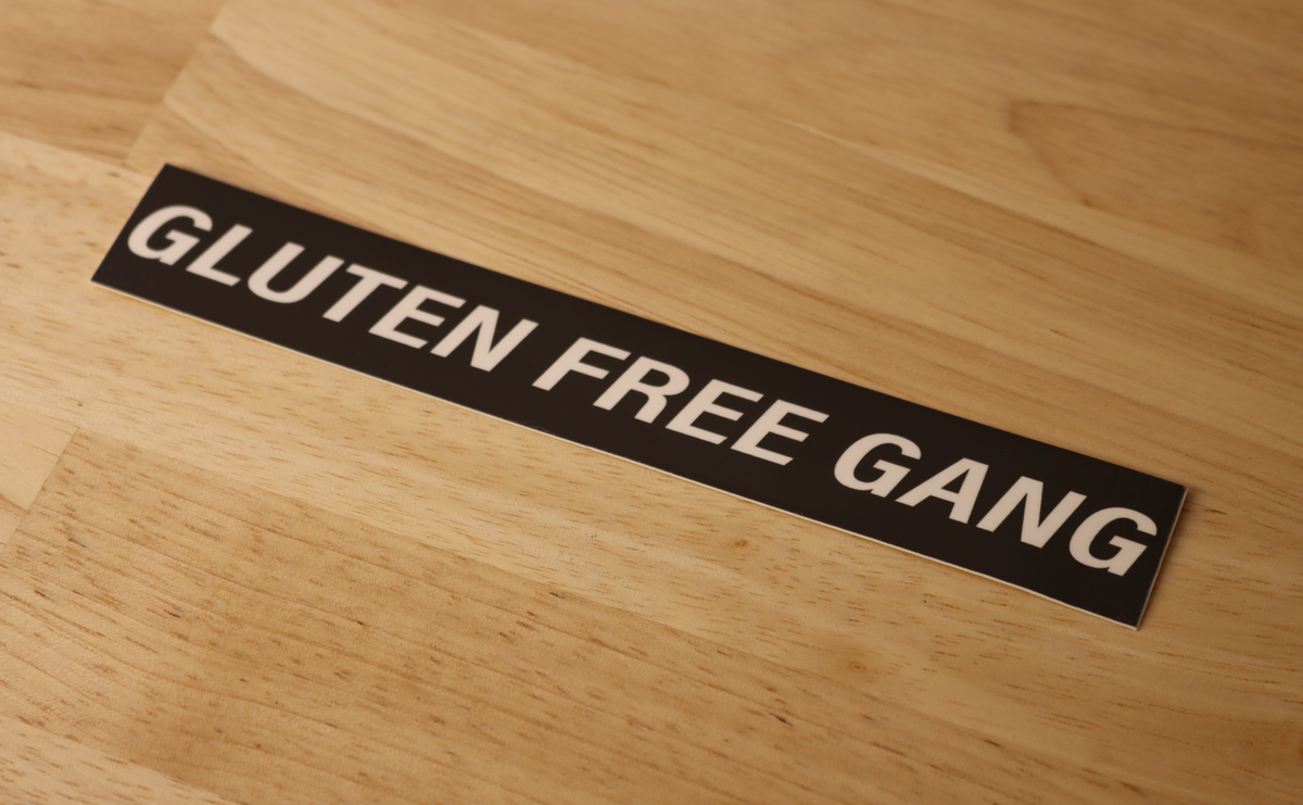 PRE-ORDER | STICKER -Gluten Free Gang