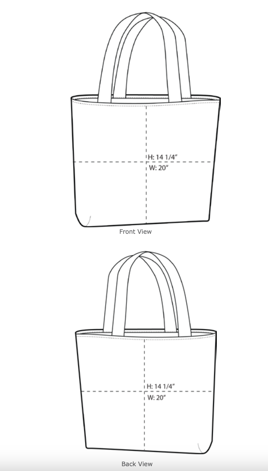 "gluten free gang" tote