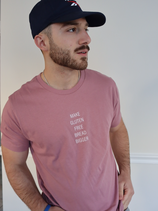 SALE | "make gluten free bread bigger" - short sleeve t-shirt (Whiskey Rose)